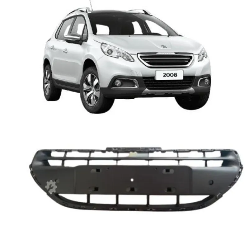 Grade Radiador Com Furo Sensor Peugeot 208 2012 16 Original