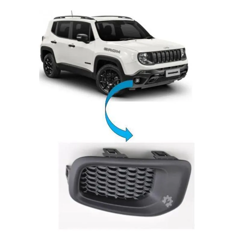 Moldura Farol Milha Direito Jeep Renegade