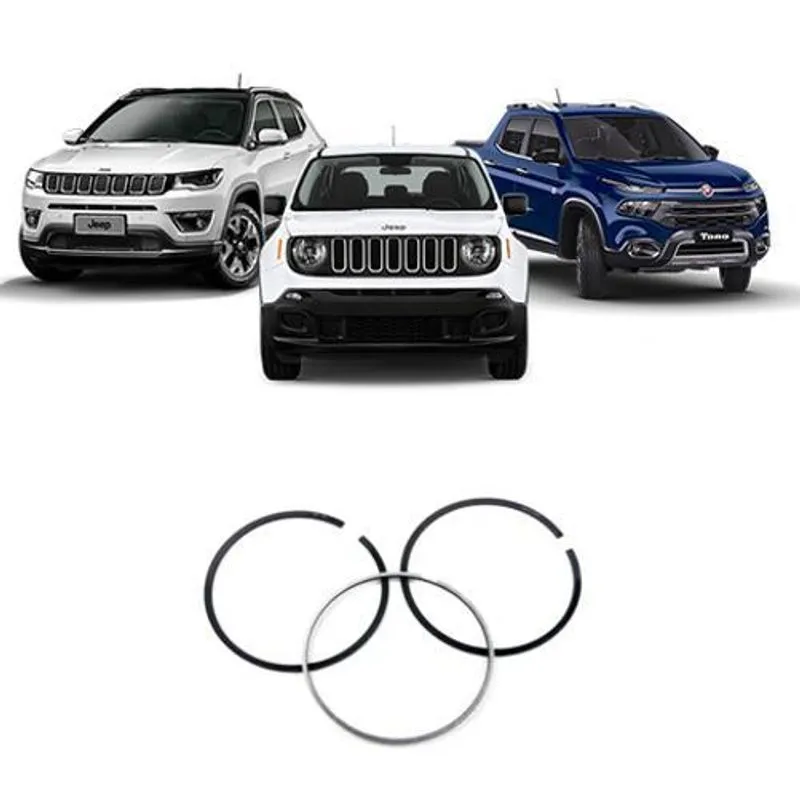 Jogo Aneis Pistão Std Toro Compass Renegade