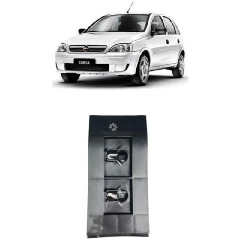 Suporte Guia Parachoque Traseiro Direito Corsa Sedan 1994 02