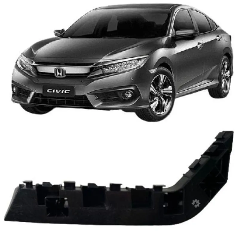 Suporte Guia Parachoque Dianteiro Esquerdo Honda Civic 2017