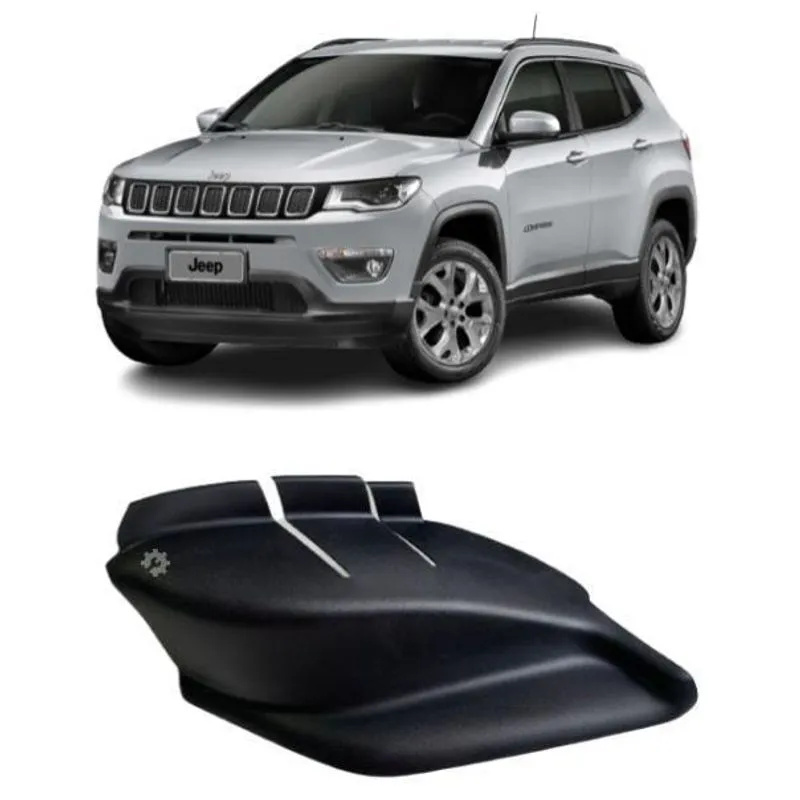 Moldura Acabamento Grade Churrasqueira Direito Jeep Compass