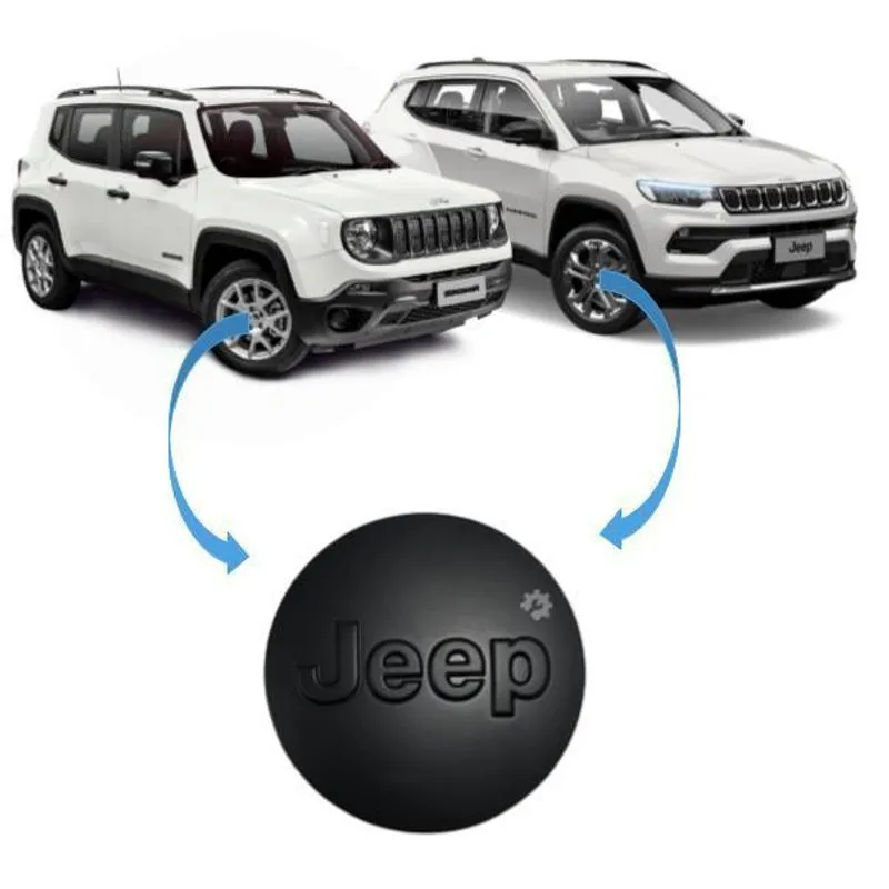 Miolo Calota Roda Jeep Compass Renegade Original