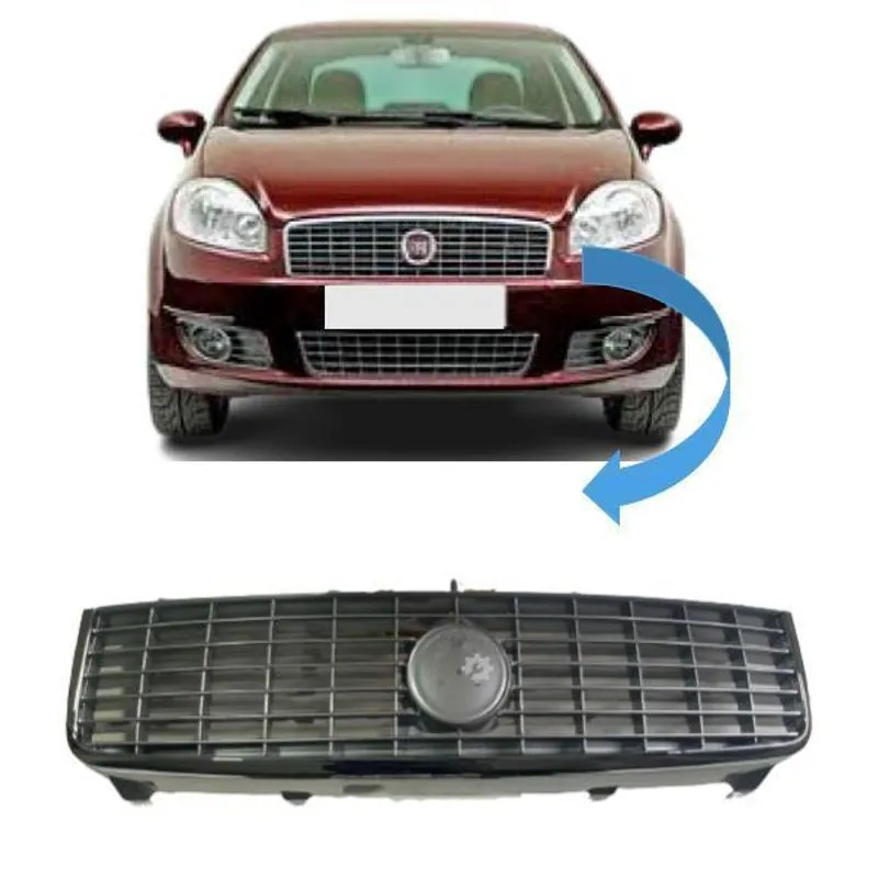 Grade Superior Cromada Fiat Linea Original