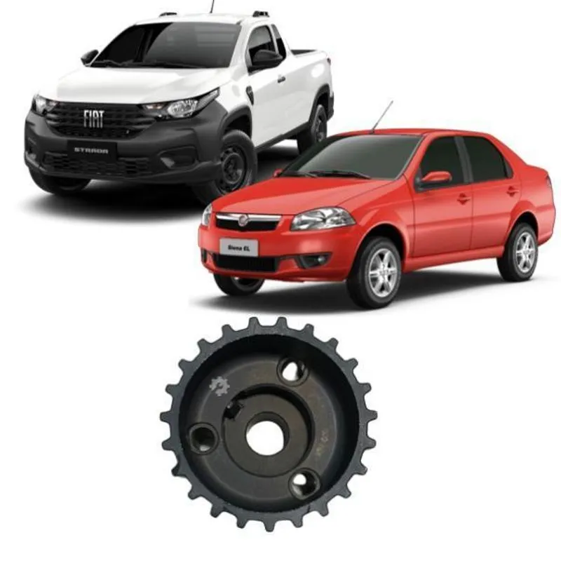 Engrenagem Virabrequim Fiat Mobi Nova Strada Siena Original