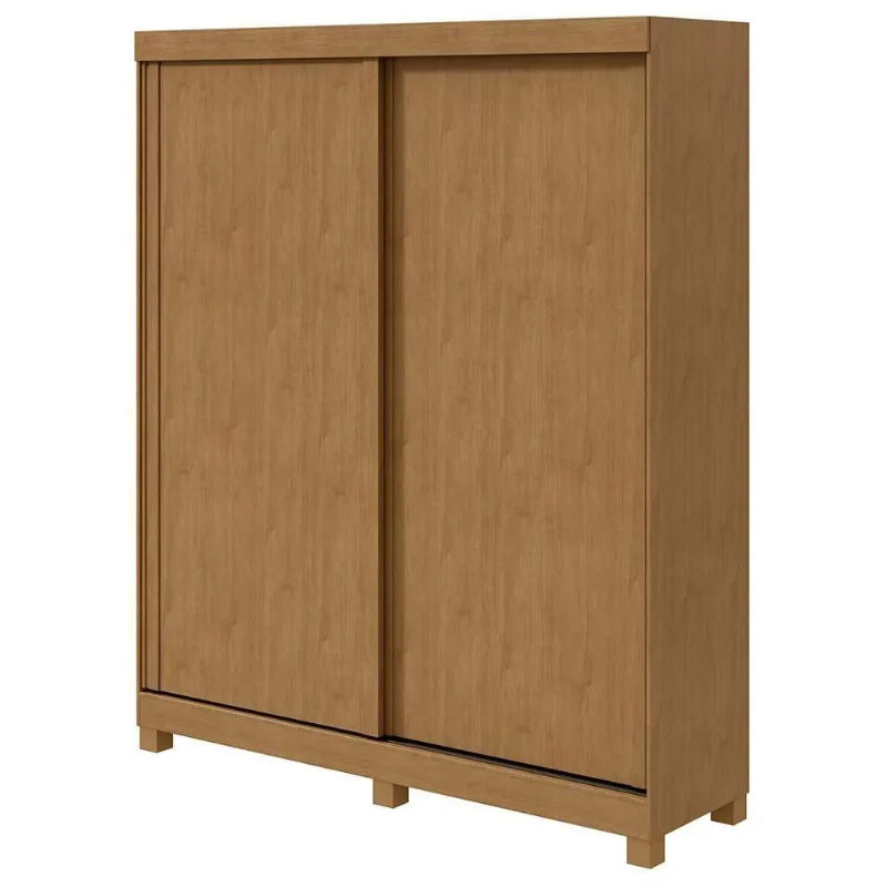 Guarda Roupa Solteiro 2 Portas Zeine Lopas Imbuia