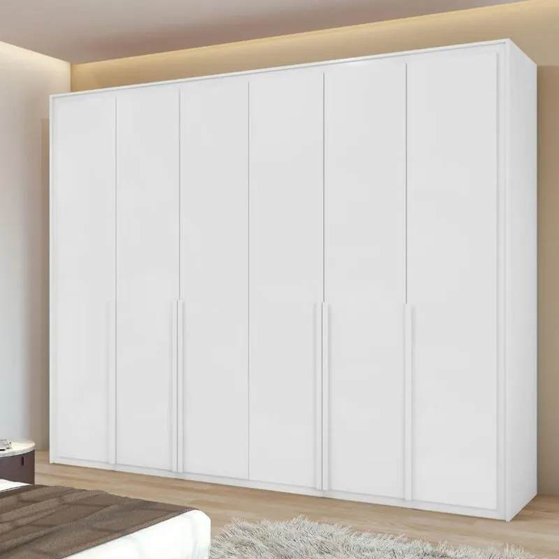 Guarda Roupa Casal 6 Portas 100% MDF Imperatore Lopas