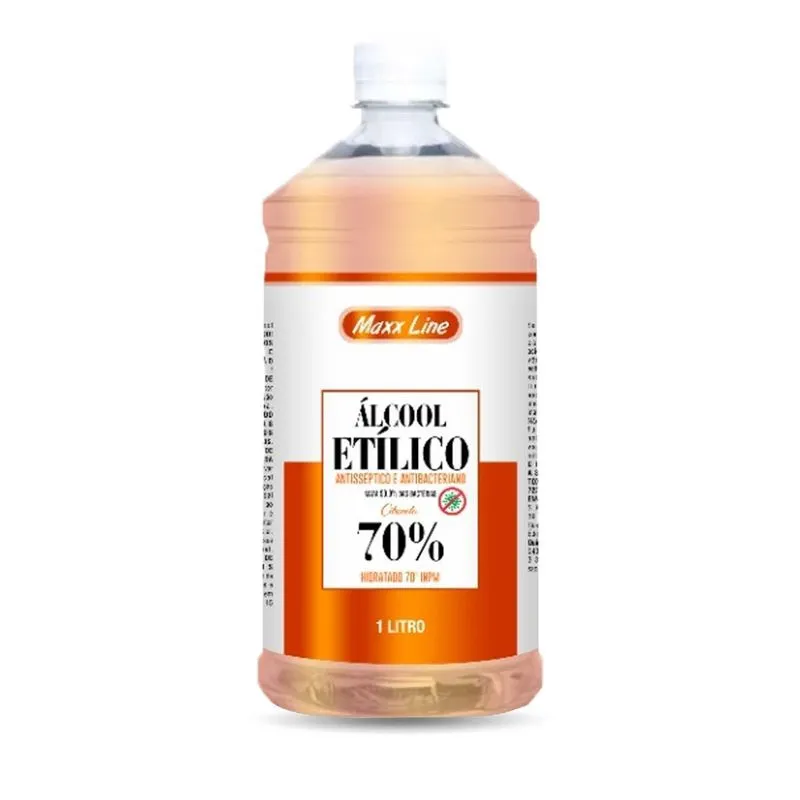 Galão 1l Álcoool Limpador Perfumado Elimina Bactérias 99,9%