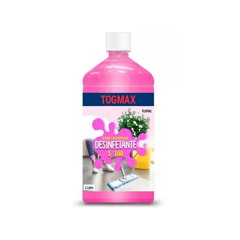 Desinfetante Floral Super Concentrado Uso Geral Original 1l