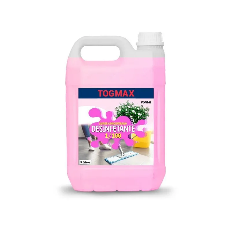 Desinfetante Floral Super Concentrado Uso Geral Original 5l