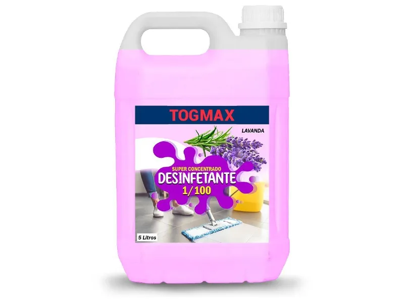 Desinfetante Lavanda Super Concentrado Uso Geral Original 5l