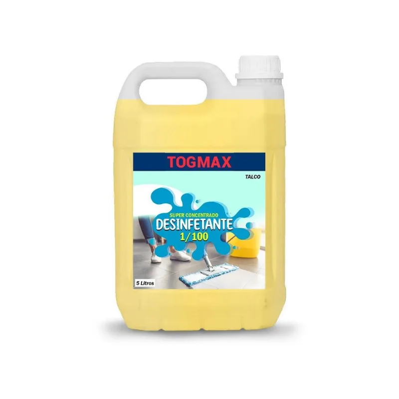 Desinfetante Talco Super Concentrado Uso Geral Original 5l
