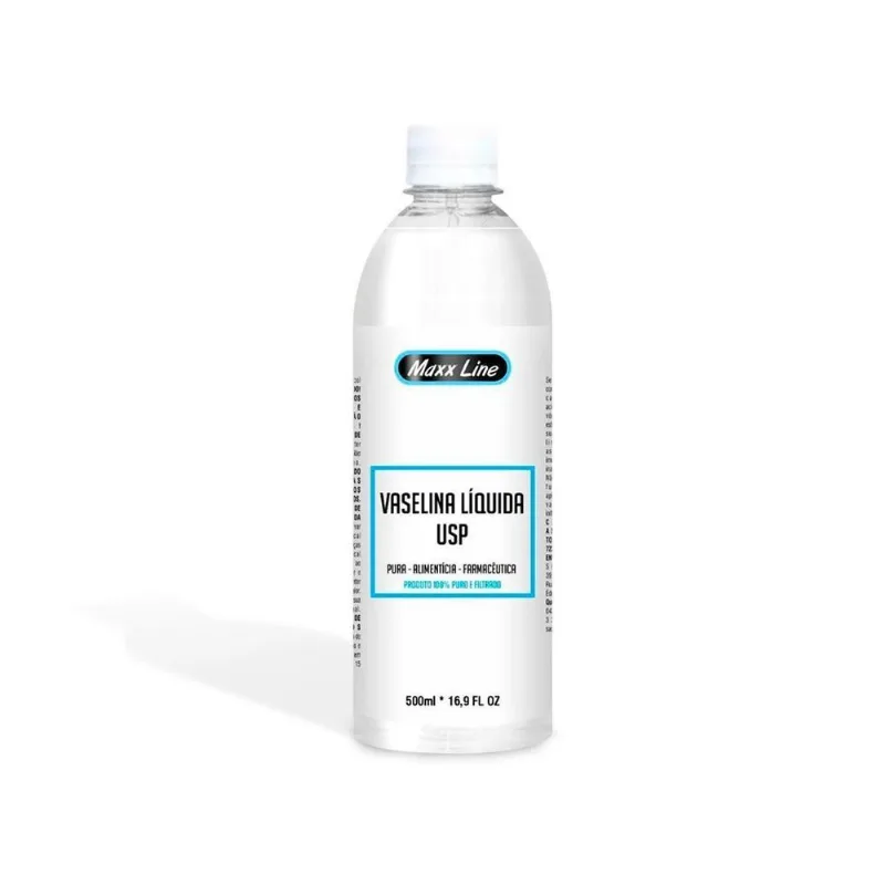 Vaselina Líquida 100% 500ml Hidratação Pele Cosmético Tochas
