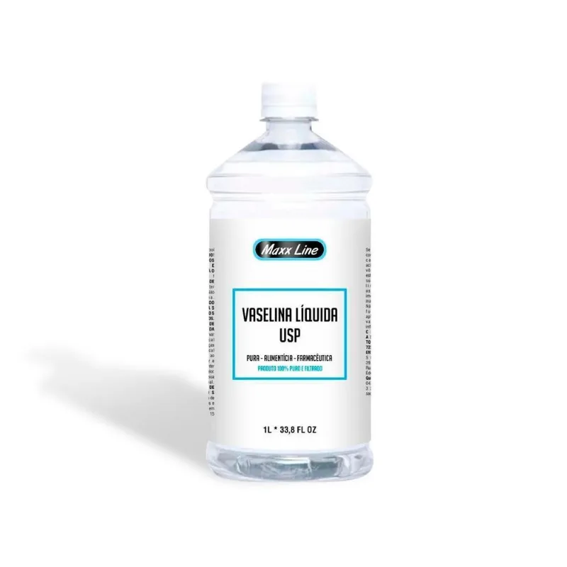 Vaselina Líquida 100% 1l Hidratação Pele Cosméticos Tochas