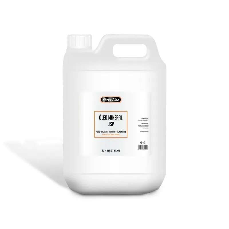 Óleo Mineral Usp Puro 5 Litros Hidratar Madeira Tabua Carne
