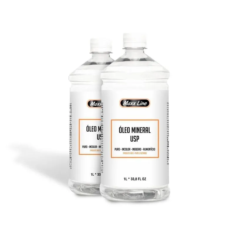 Kit 2x Óleo Mineral Usp Puro 2l Hidratar Madeira Tabua Carne