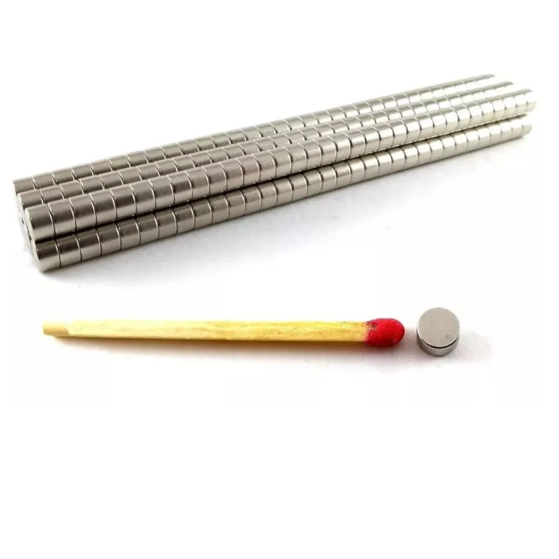 Imã Neodímio 2mm X 2mm - Alta Força