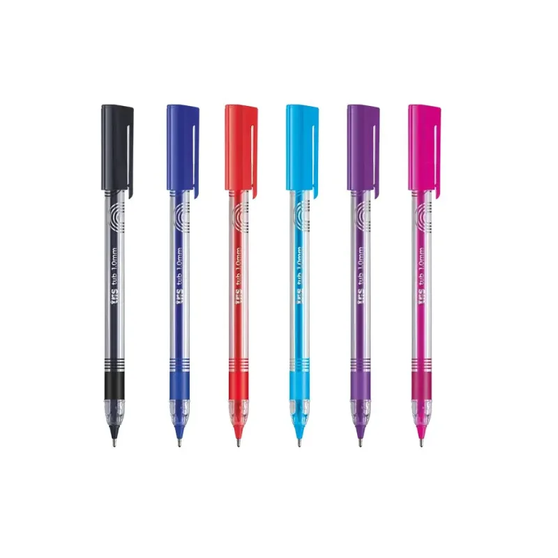 Caneta Esferográfica Tub 1.0mm Sortidas