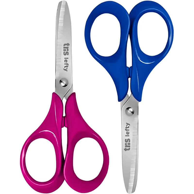 Tesoura Escolar p/ Canhoto Class Lefty 13cm - Cores Sortidas - Tris