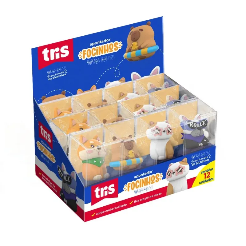 APONTADOR TRIS FOCINHOS