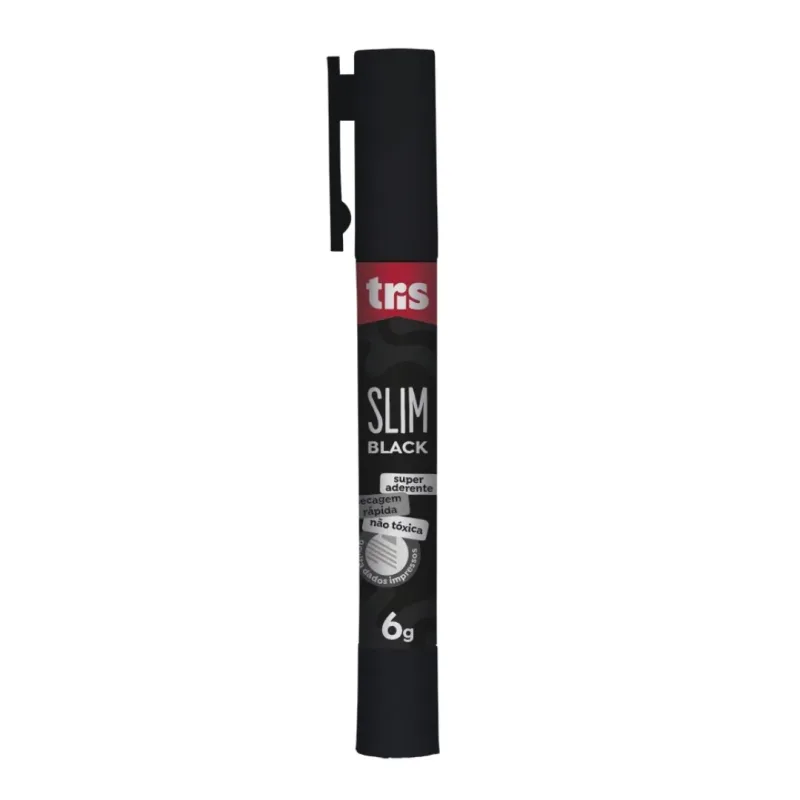 Cola Bastão Slim Black 6g, Tris