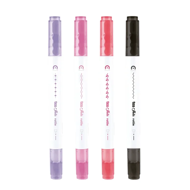 Caneta Superfina com Carimbo Rollie Holic Charm - 0.4mm - Tris