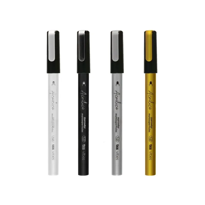 Marcador Acrílico Vibes Multisuperfície 1.2mm