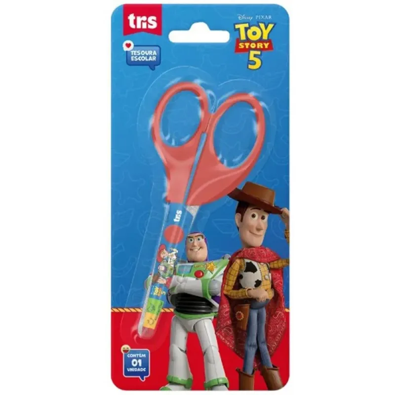 Tesoura Escolar Decorada TOY STORY 5