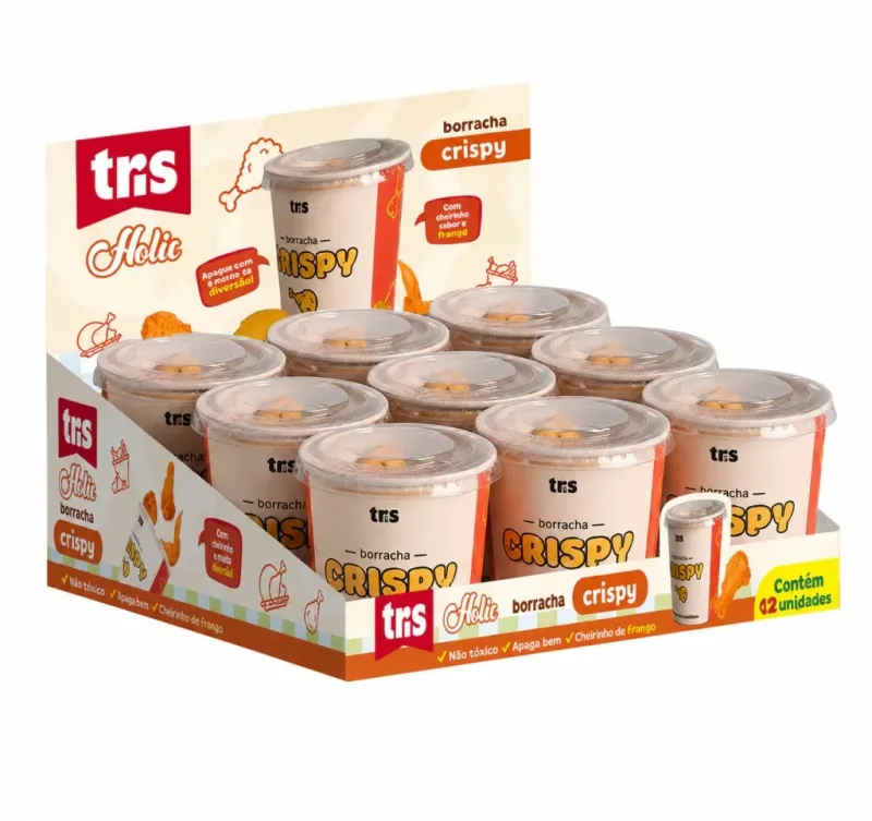 Borracha Holic Crispy 8unid Tris