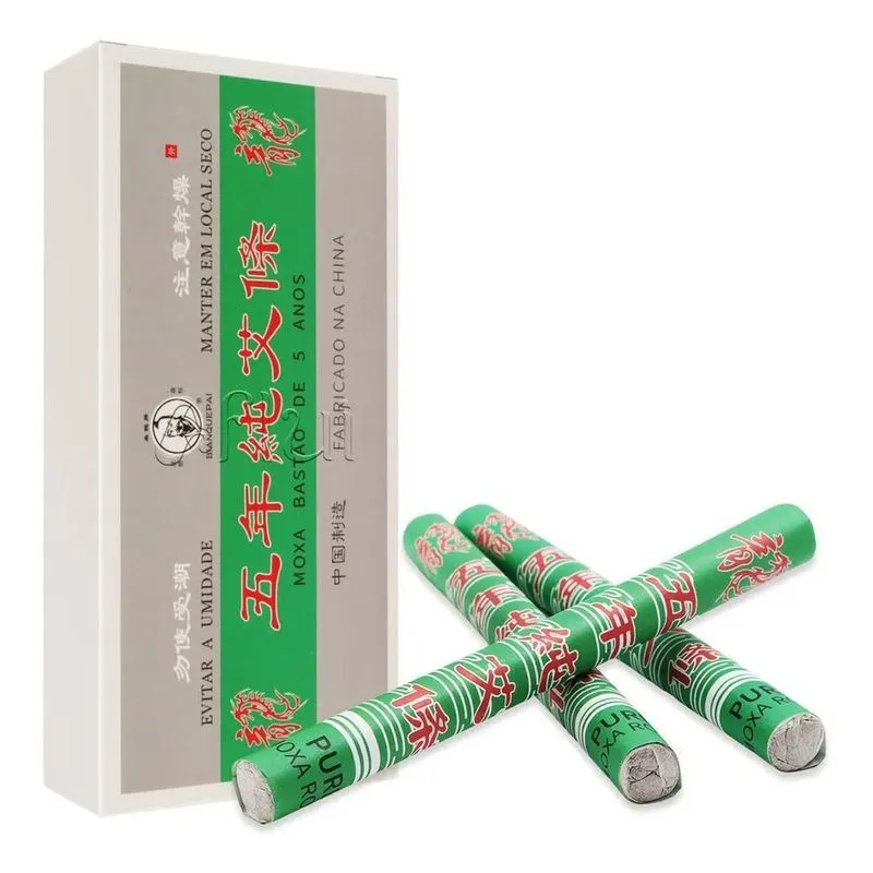 3x Moxa Bastão Artemísia Verde - Gold Dragon
