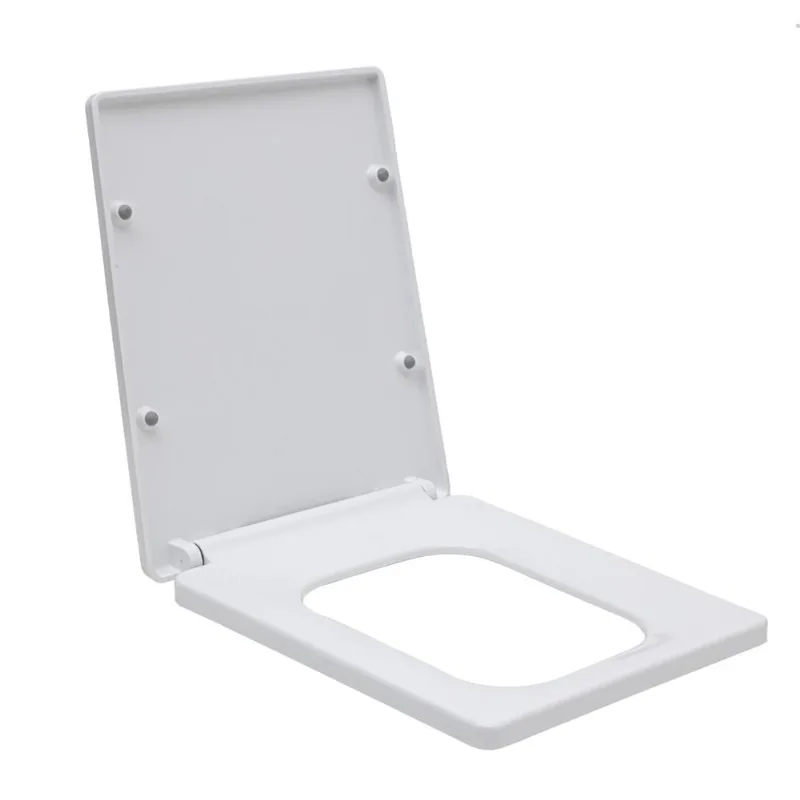 Assento Plástico com Soft Close para Vaso Sanitário Opala pingoo.casa - Branco