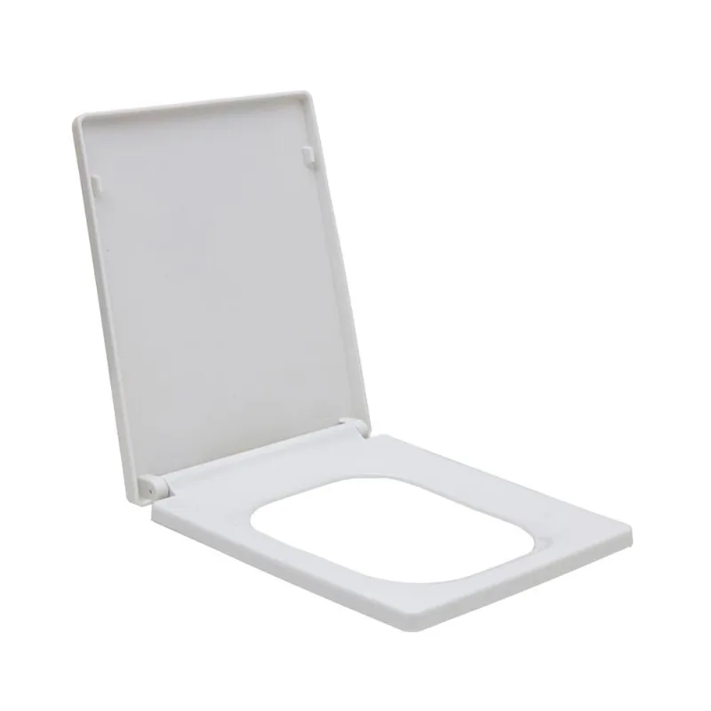 Assento Plástico com Soft Close para Vaso Sanitário Topázio pingoo.casa - Branco