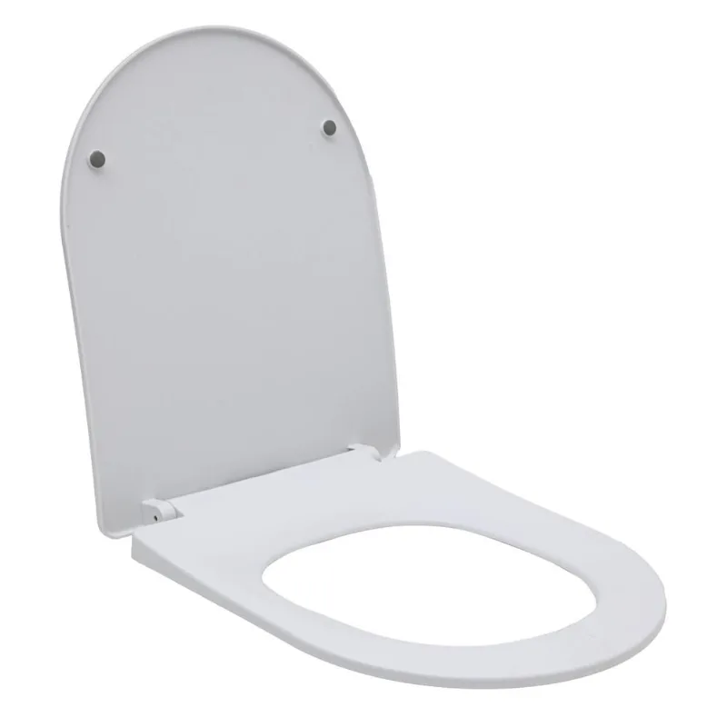 Assento Plástico com Soft Close para Vaso Sanitário Peridoto pingoo.casa - Branco