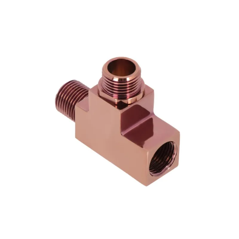 Desviador Para Chuveiro Mundaú - Pingoo.Casa - Dourado Rose