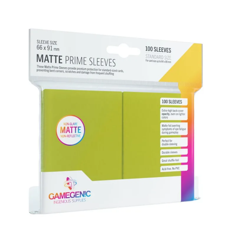 Protetor De Cards Lima Gamegenic: Matte Prime Sleeves