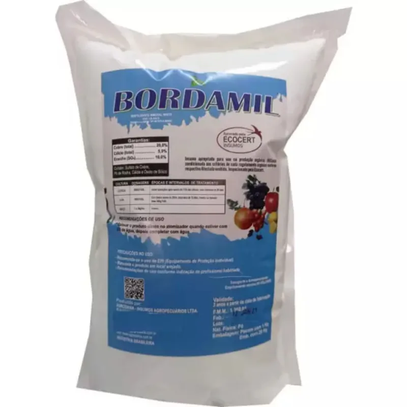 Bordamil Fertilizante Calda Bordalesa Mineral Misto Agrodama