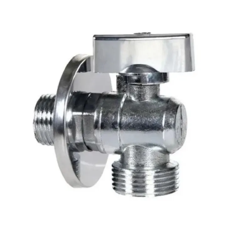 Registro Esfera Máquina De Lavar 1/2 X 3/4 Metal Cromado