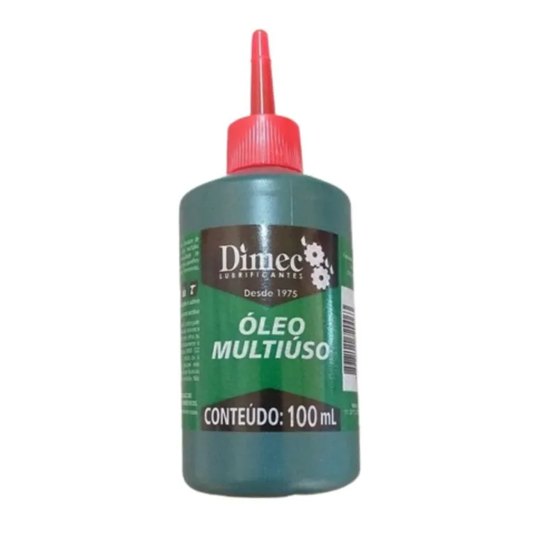 Óleo Lubrificante 100ml Multiuso Antioxidante Aderente