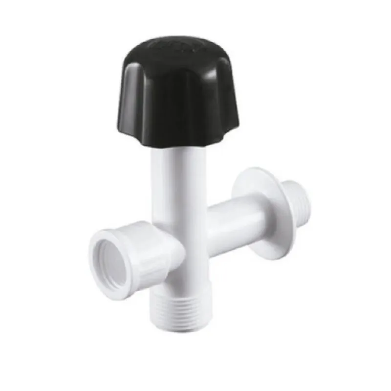 Registro Simples Branco P/ Maquinas De Lavar Pias E Tanques
