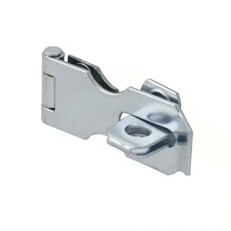 Porta Cadeado 4 Pol Metal Prata Trava De Segurança Extra