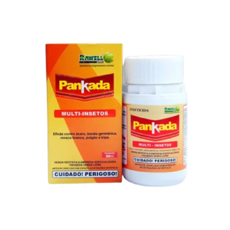Pankada Mata Insetos 60ml Baratas Formigas Cupins Pulgão