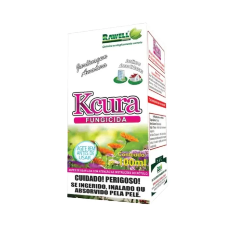 Fungicida 100ml Elimina Fungos P/ Plantas Ornamentais Kcura