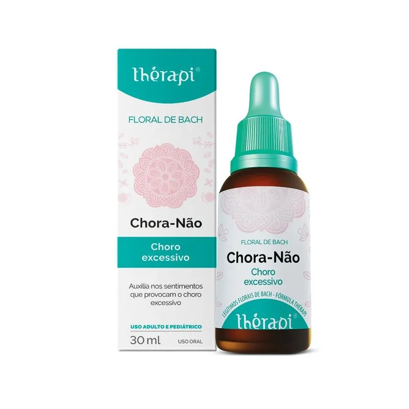 Floral De Bach Chora Não 30ml P/ Choro Excessivo Thérapi