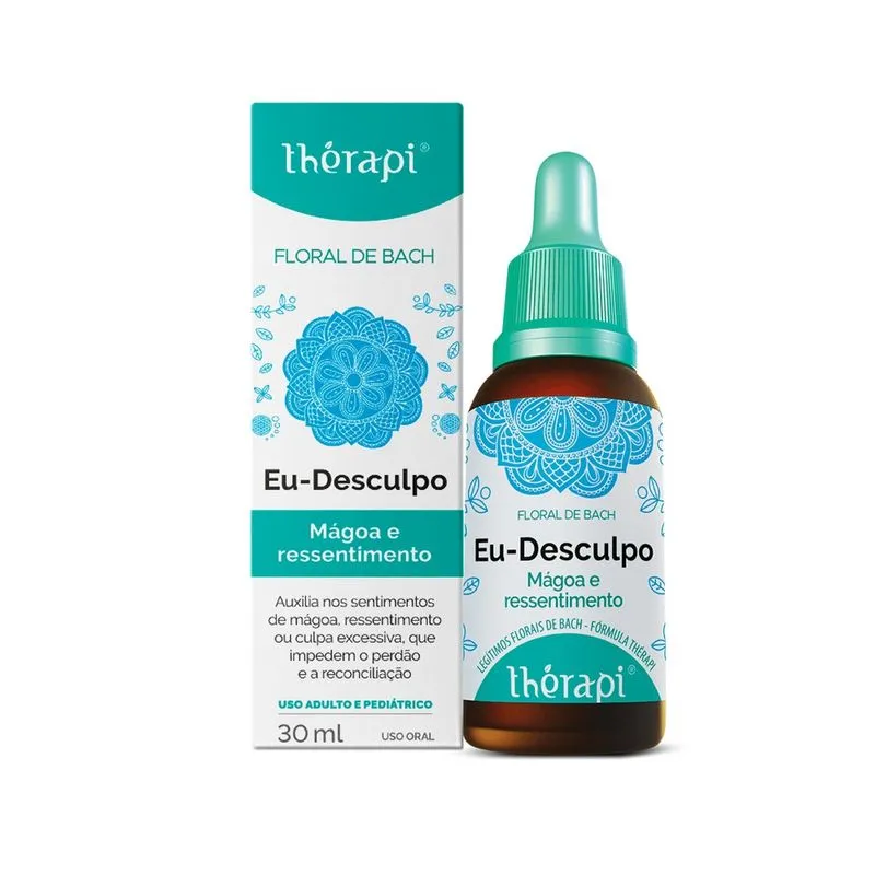 Floral De Bach Eu Desculpo 30ml Mágoa Ressentimento Thérapi