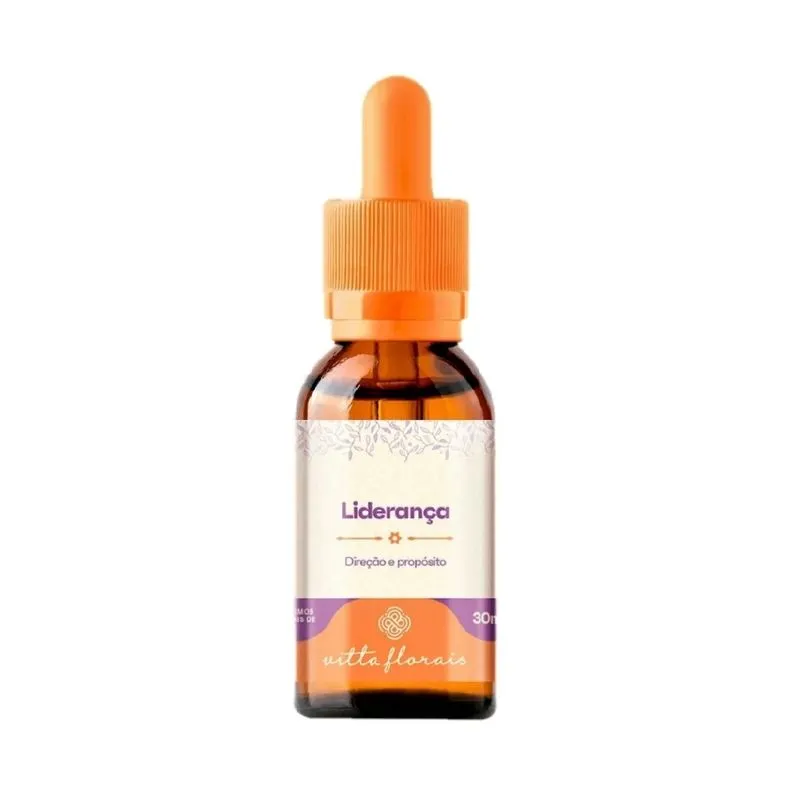 Floral Bach Liderança 30ml Direção E Propósito Vitta Florais