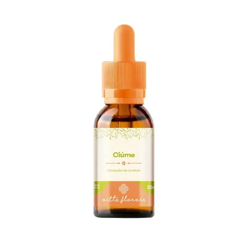 Floral Bach Ciúme 30ml P/ Sensação De Controle Vitta Florais