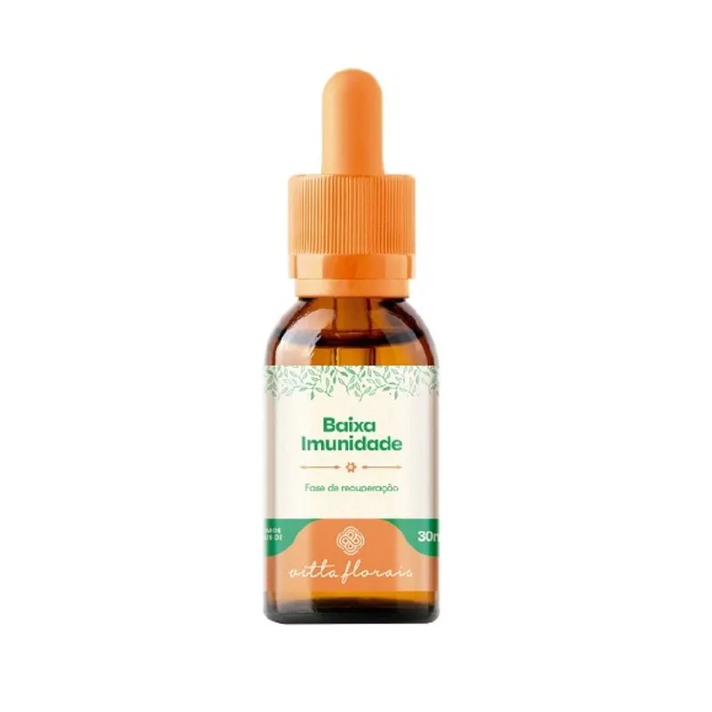 Floral Bach Imunidade 30ml P/ Fase Recuperação Vitta Florais
