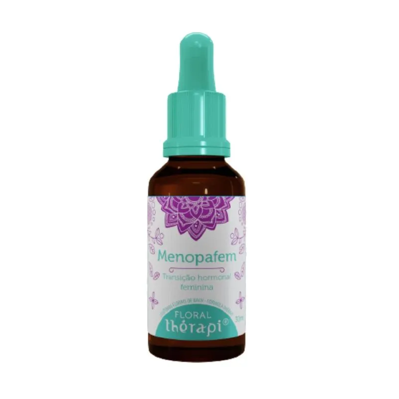 Floral De Bach Menopafem 30ml Transição Hormonal Feminina