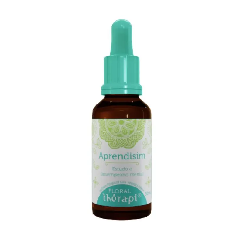 Floral De Bach Aprendisim 30ml P/ Estudo E Desempenho Mental
