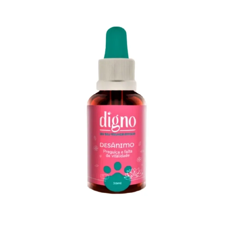 Floral Pet P/ Desânimo Preguiça Falta Vitalidade Digno Pet